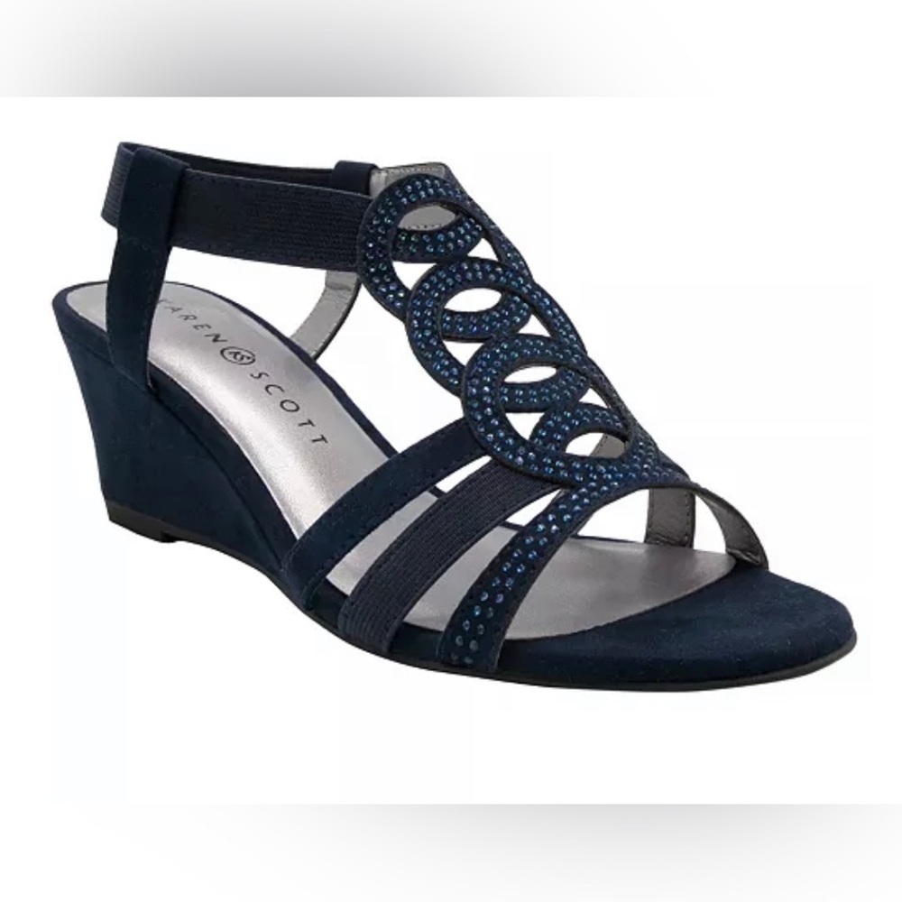 NWOT Karen Scott‎ Size 11M Denice Wedge Sandals